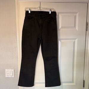 MOTHER Black Flare Women's Jeans